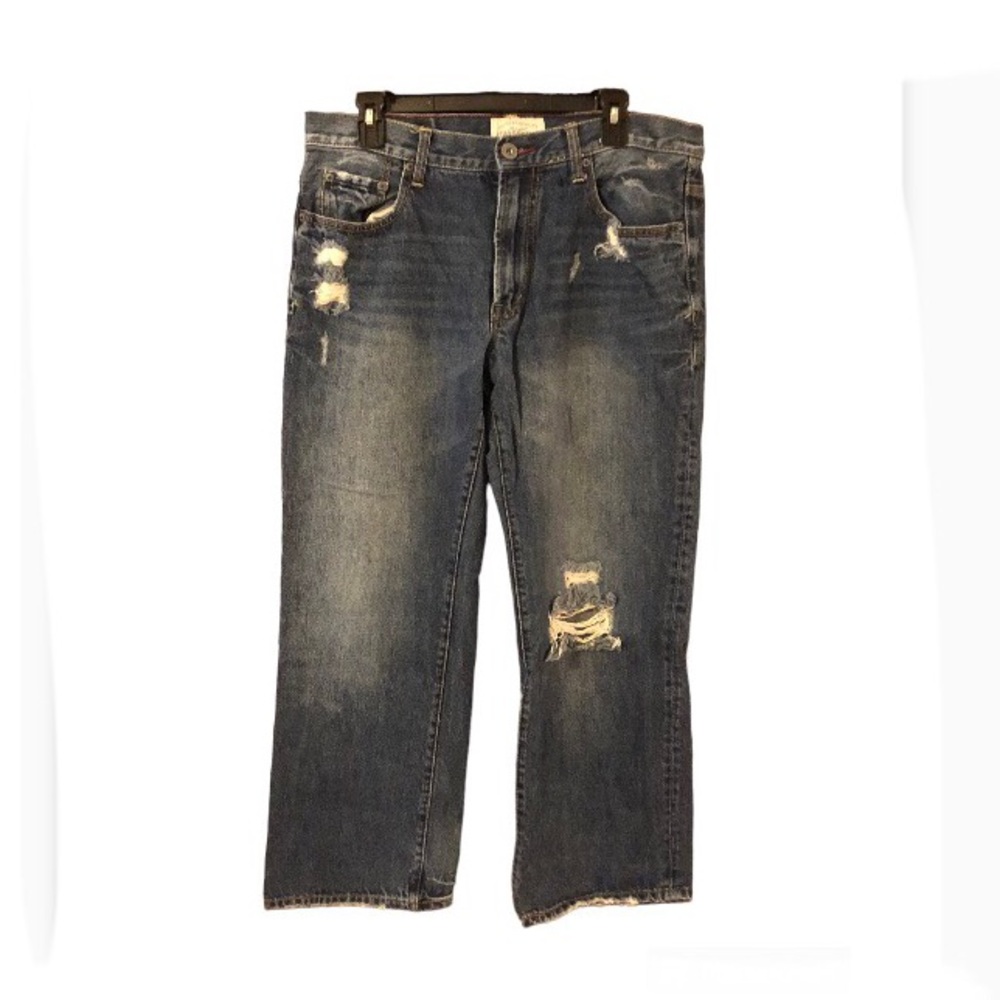 NWOT Aeropostale Benton Boot Cut jeans, dark blue wash, 32x30